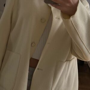 Elegant Cream Women's Jacket